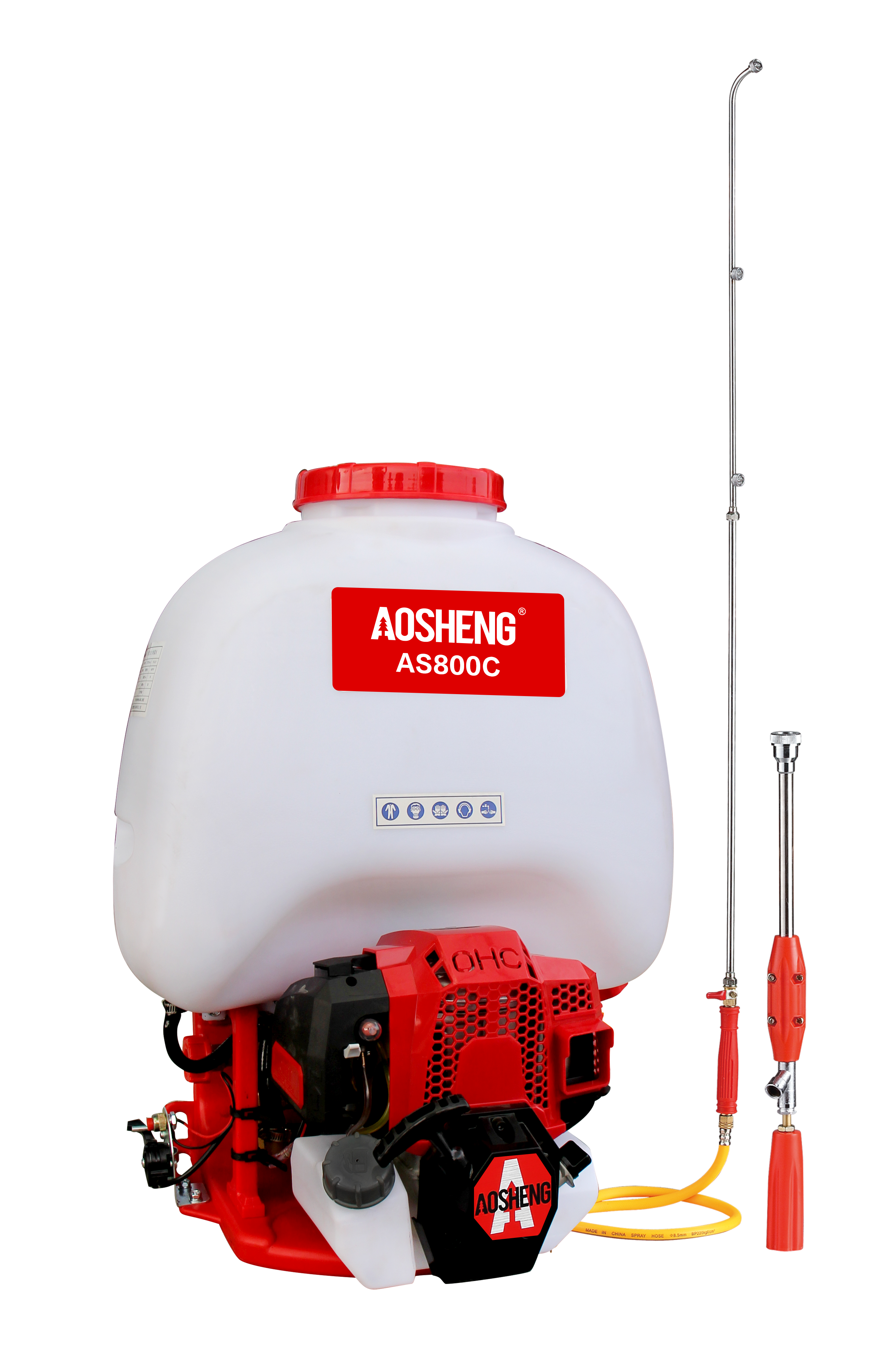 Бензиновые опрыскиватели бывают различных размеров и конструкций.